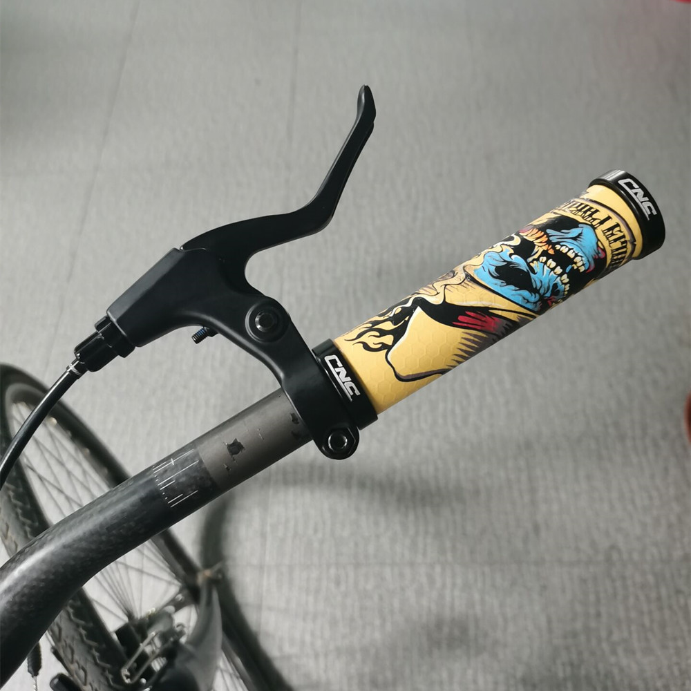Palanca de freno de bicicleta CHOOEE, manija de freno de bicicleta de aleación de aluminio, palancas de freno ligeras para MTB, negro y plateado