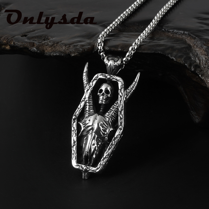 Edelstahl Ohrringe Silber 2 Stück Edelstahl Gothic Punk Skelett Kralle Ohrhänger Herren Damen Punk Schmuck Männer Damen
