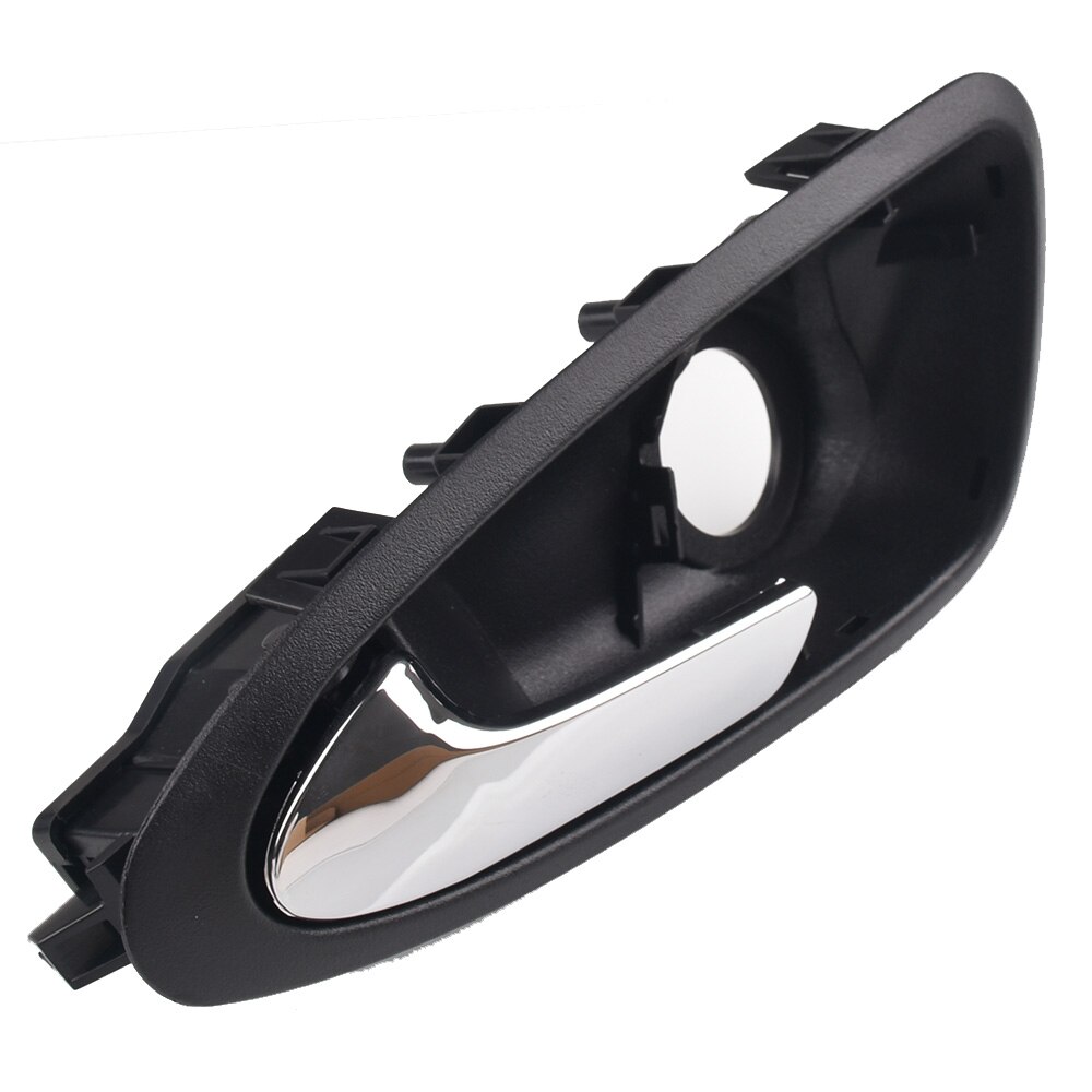 Manijas de manija de puerta Interior de coche, accesorio delantero izquierdo y derecho mate, 6J0837114A, para Seat Ibiza