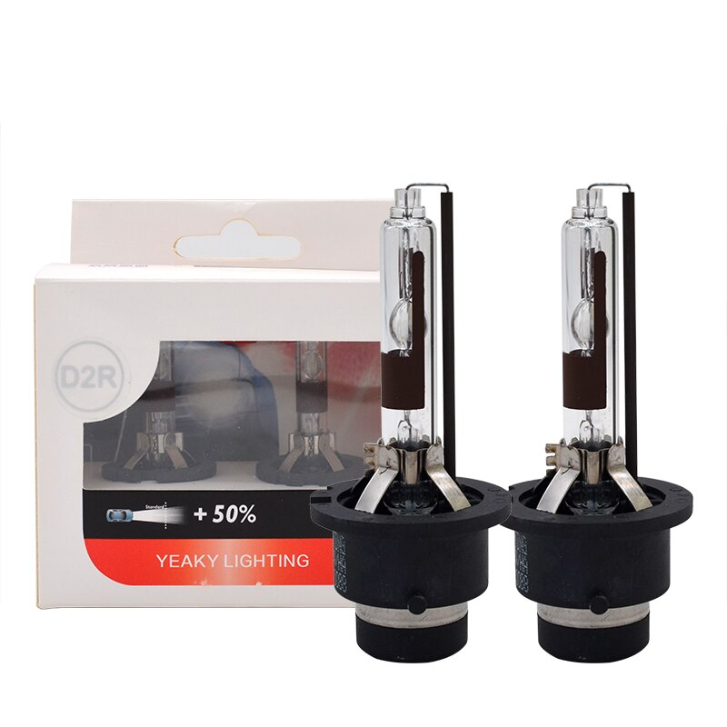 HIDLT 2PCS Super Bright 12V 35W D1S D3S Yeaky HID Xenon Bulb D2S D2R D4R D4S HID Bi-xenon Projector Lens Lamp 4500K 5500K 6000K