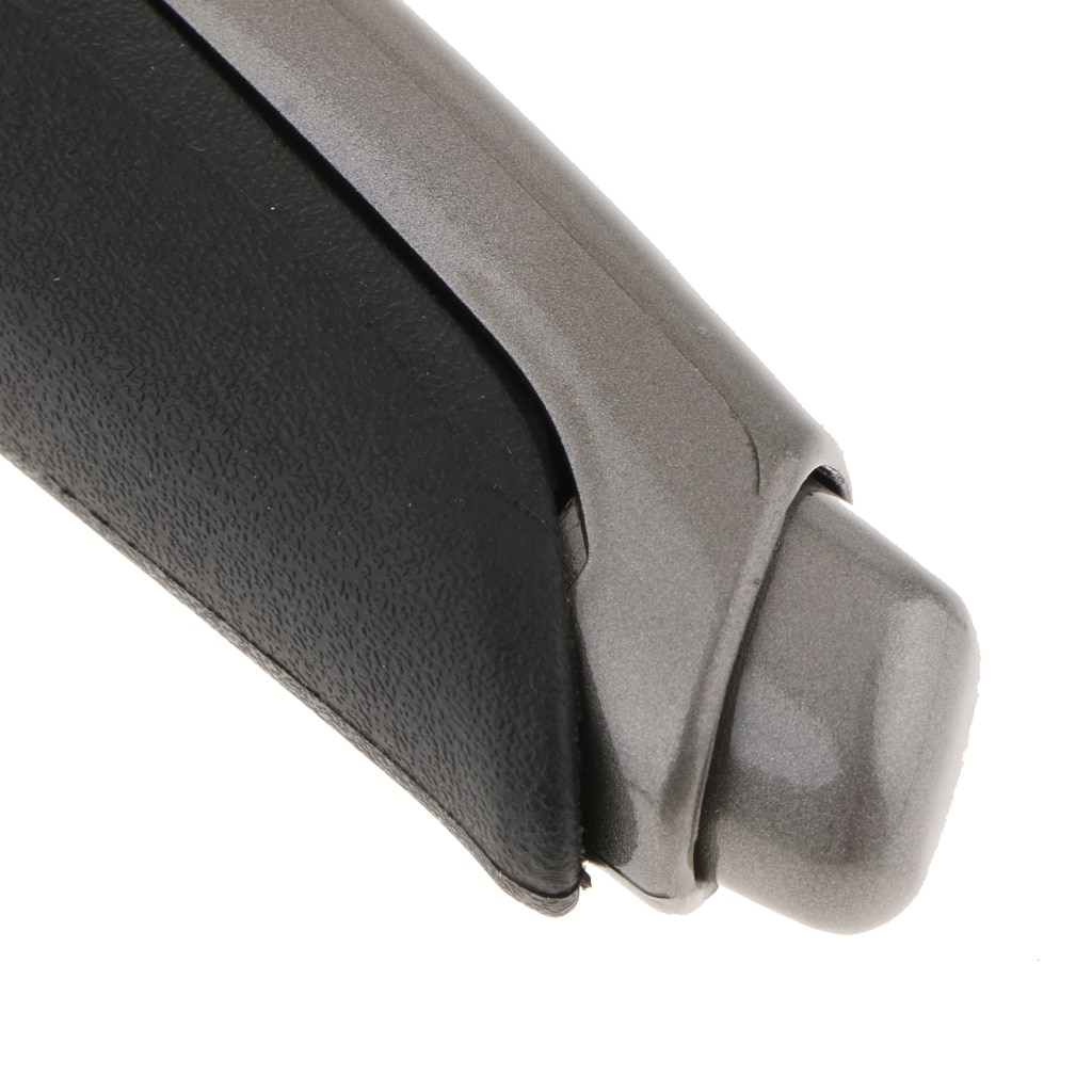ABS Plastic Parking Brake Handle Protect Cover Emergency Parking Brake Handle Black+Grey