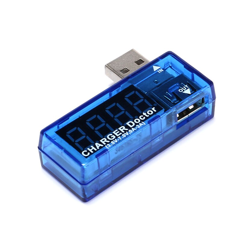 Clever Elektronik Digital USB Handy, Mobiltelefon Energie Ladestrom Spannung Tester Meter Mini USB Ladegerät Arzt Voltmeter Amperemeter
