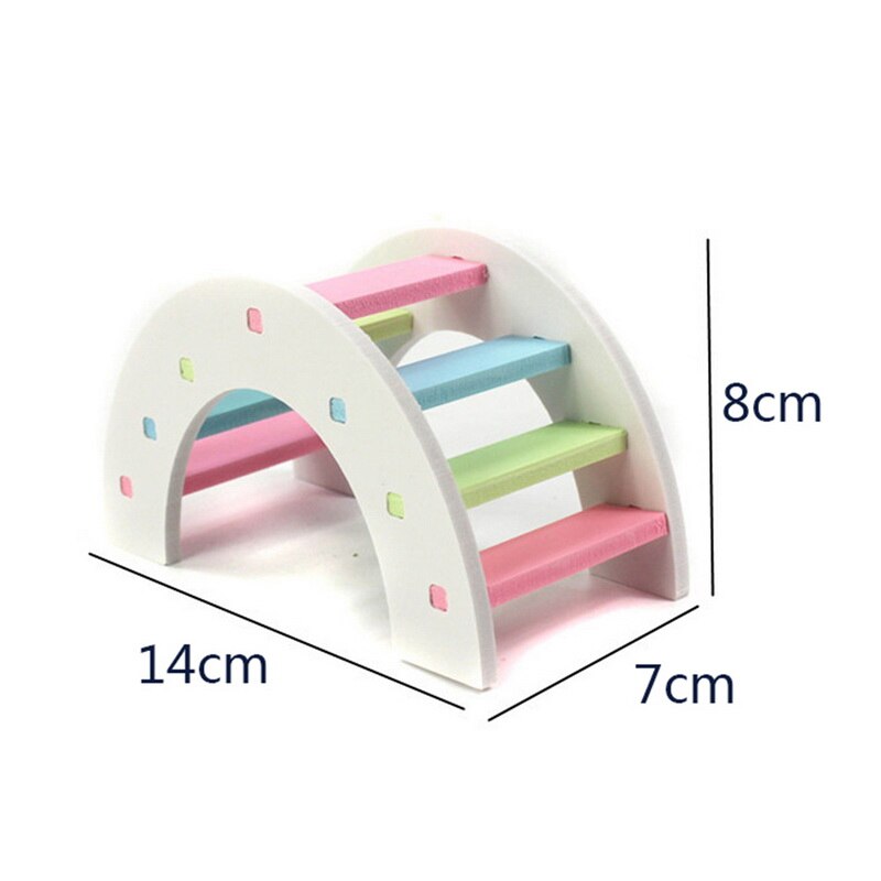 Hamster Slide Speelgoed Huisdier Hamster Huis Villa Kooi Ladder Oefening Speelgoed Voor Hamster Rat Gemonteerd Guinee Acces Muis I1u4 Varken Hamster