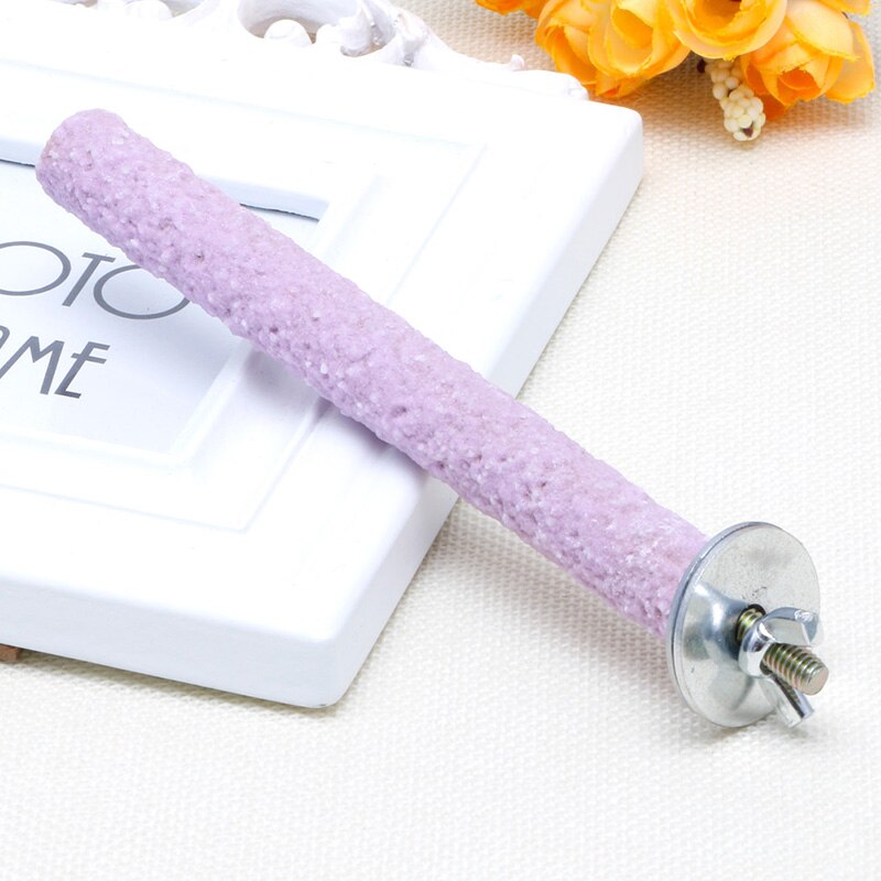 Kolorowy ptak żuć łapa szlifowanie zabawki papuga uprząż klatka papużka falista czyste narzędzie losowy kolor M09 dropshipping