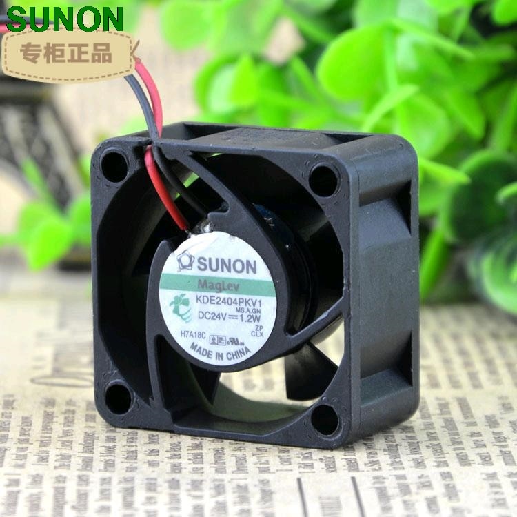 Ventilador de refrigeración axial, fuente de alimentación para Sunon maglev KDE2404PKV1 4020, 4CM, 24V, 1,2 W