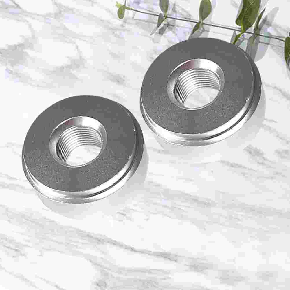 2pcs Practical 1/8 NPT Welding Thread Head Aluminum Alloy Welding Joint for Home: 1.5x1.2x2.5cm