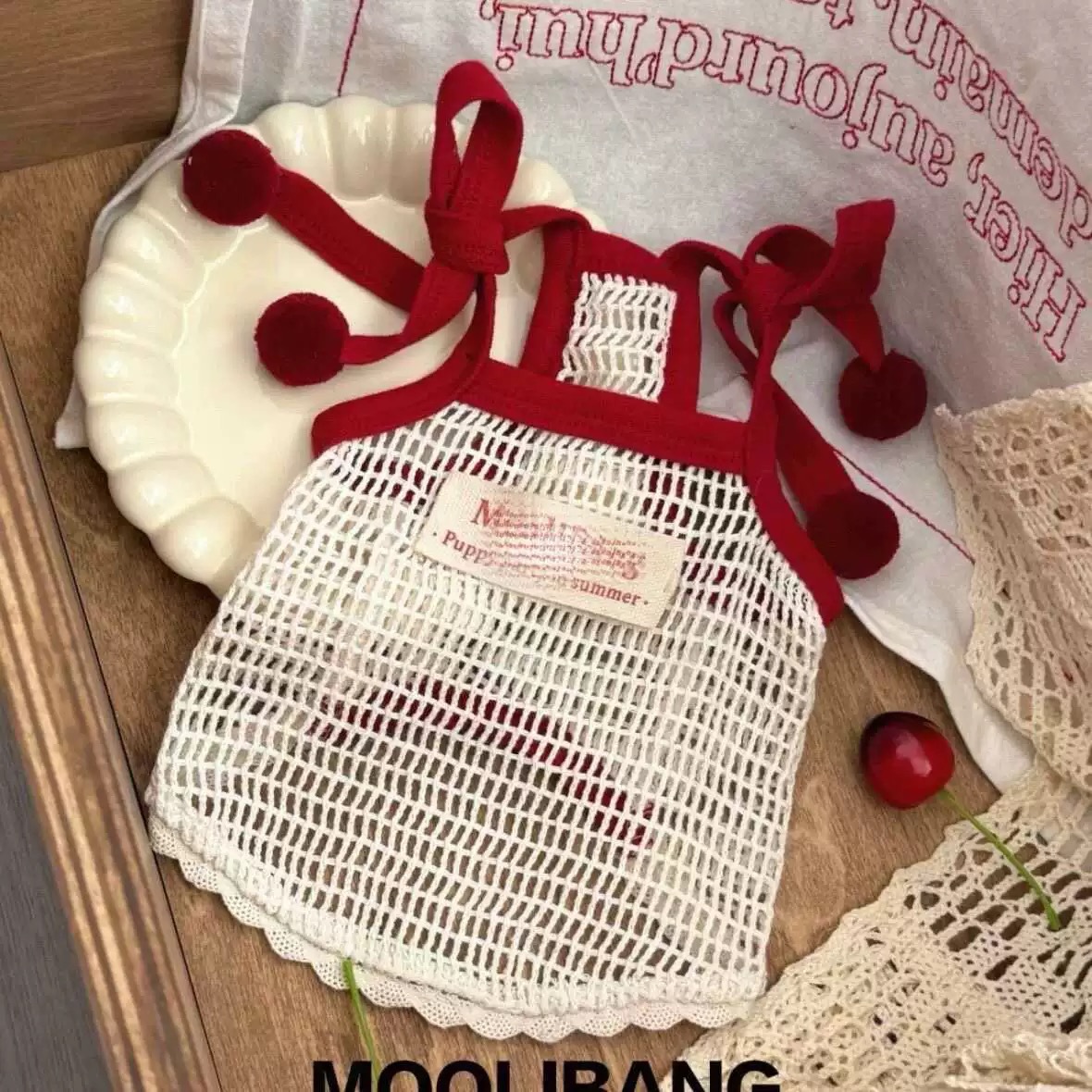 Huisdier Mesh Vest Met Mouwloze Jarretel Kat Huisdier Kleding Zomer Teddybeer Zomerkleding Puppy Ontwerper Hondenkleding: S / WHITE