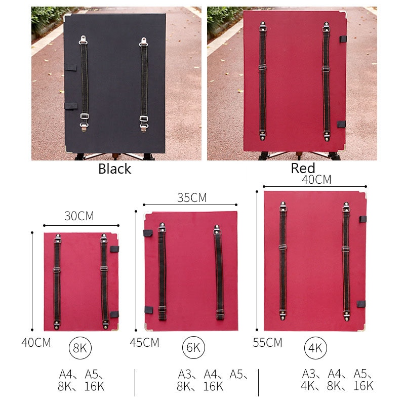 A3 Drawing Board Sketch Large Waterproof Drawing Tablet 6K Backpack Clipboard Sketch Painting Pad Tools Art Supplies for artist
