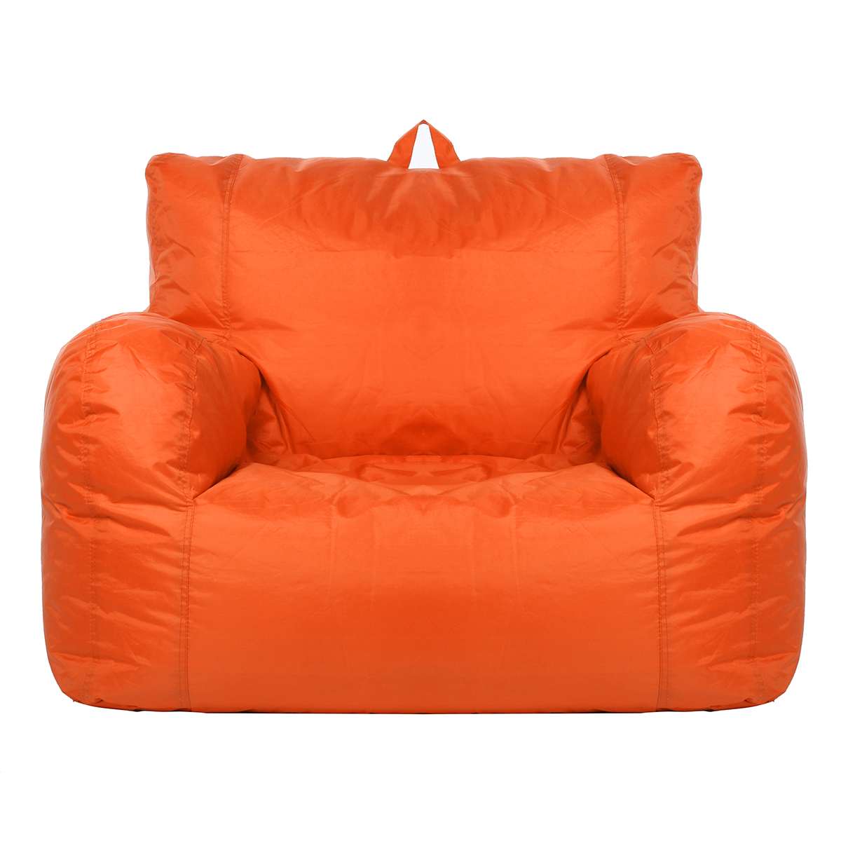 1pc komfortable dovne sofaer betræk stole uden fyldstof 420d oxford klud vandtæt liggestol sæde sækkestol pose puff puff sofa tatami: Orange