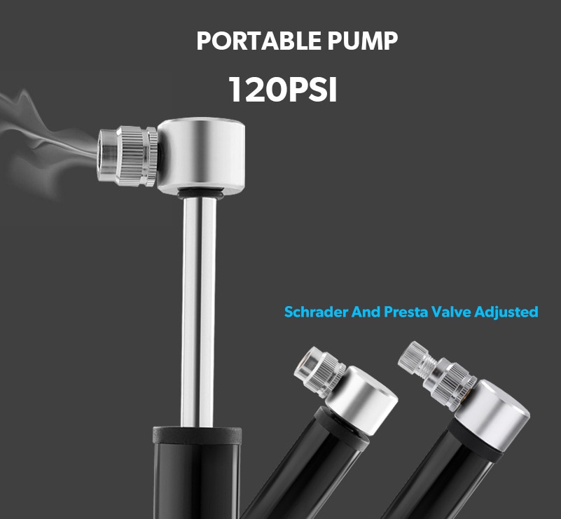 Draagbare mini-pomp voor buitengebruik, aluminiuml... – Vicedeal