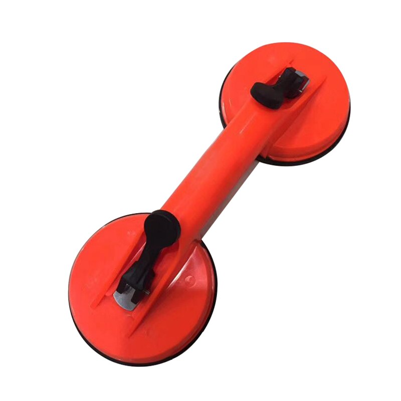 Vacuum Suction Cup Glass Lifter Powerful Glass Tile Carrier Gripper Sucker Plate for Glass Tiles Mirror Granite Lifting Tool: Plasitc 2