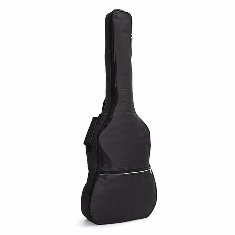 41 tommers oxford stoff klassisk akustisk gitar bæreveske 5mm unisex skulderstropper gitar vesker bass poser: Svart