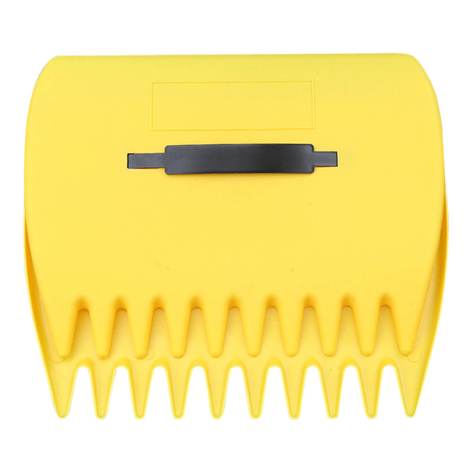 1pair Grabber Rubbish Hand Rakes Yard Cleaning Garden Tool Collect Easy Use Pick Up Grass Lawn Claws Leaf Scoop Portable: Yellow