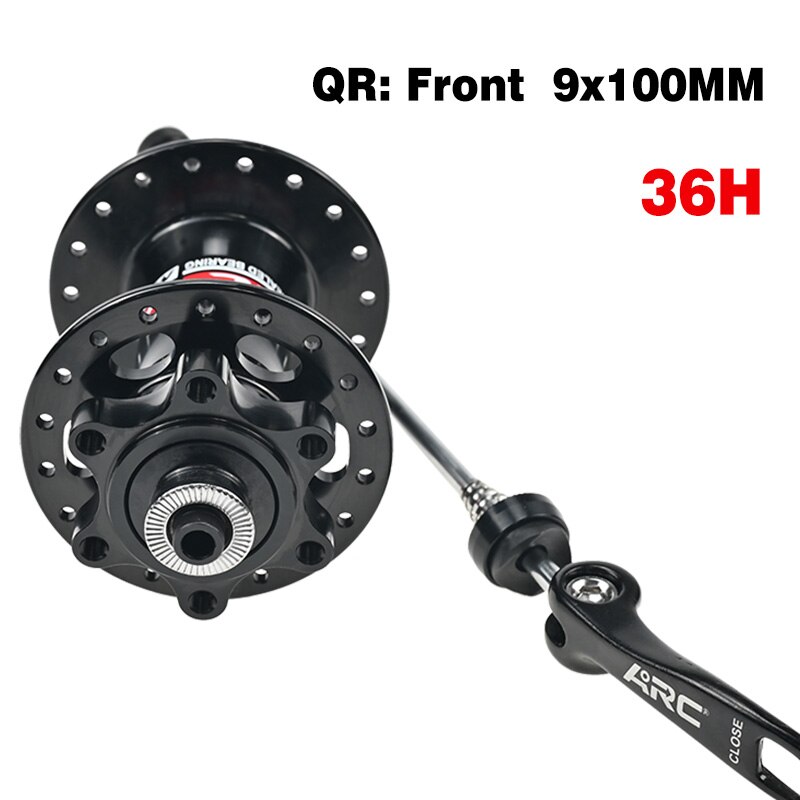 Bue mtb skive nav 32 36 huller foran 9 x 100 bag 10 x 135 cykel nav nbk leje nav mountain bike hjulnav shimano 8 9 10 11 hastighed: 36h f qr