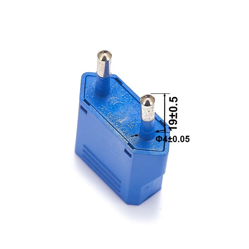 2 stuks EU Plug Power Adapter Japan Ons EU Euro Travel Adapter Stekker Converter Sockets Outlet