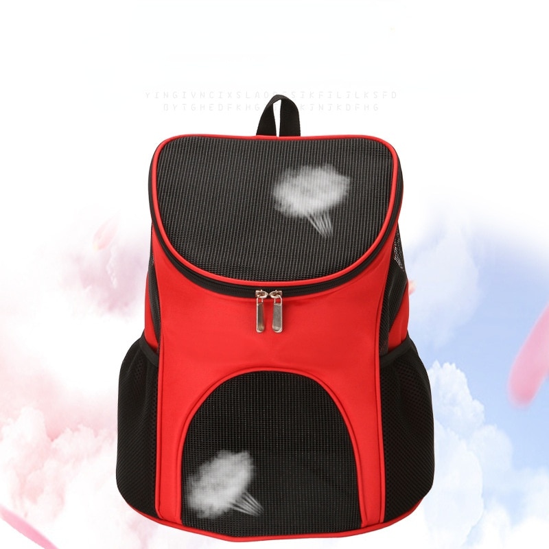 Transportin gato,mochila gato,suministros para gatos,transportin perro,Mochila de malla para gato al aire libre, bolsa transpirable para mascotas, a la , portátil, cómoda, para perros pequeños y medianos