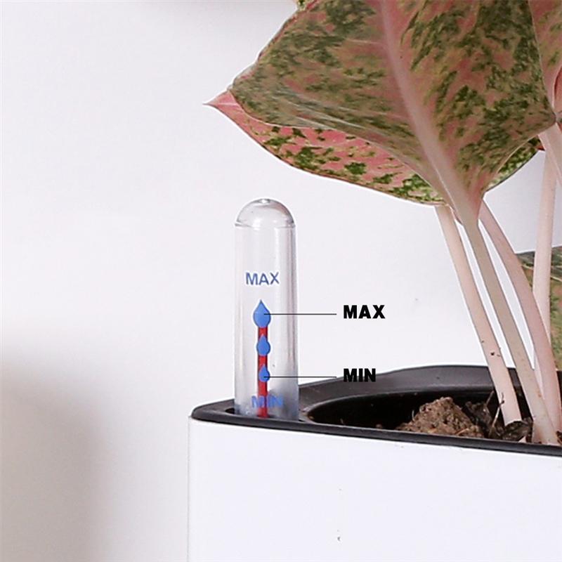 4 stuks waterniveaumeter vlotter type veilige bloempot waterniveau waarschuwingsmeter waterniveau tekort schaal
