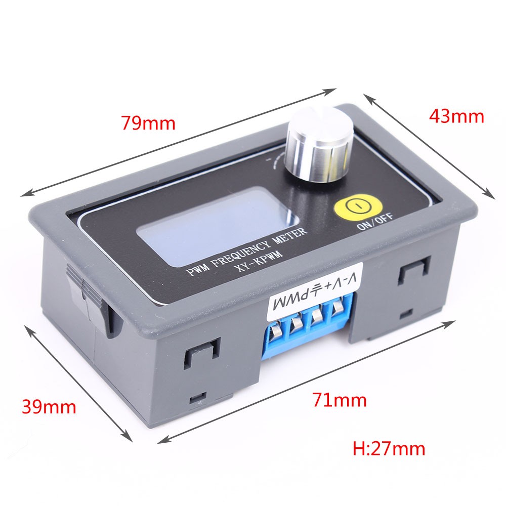 1hz 150khz gerador de sinal display lcd pwm pulso freqüência dever ciclo ajustável módulo gerador de sinal de onda quadrada