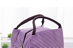 Waterproof Stripe Portable Insulation Bag Insulation Oxford cloth Food Picnic Bag Family Ice Pack Cooler caseNB204: 5