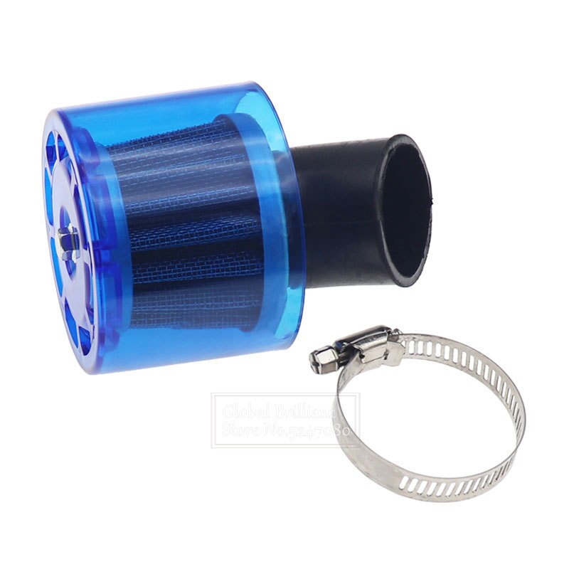 35/38/42/45/48-50/58-60mm Bend Elbow Neck Motorcycle Motorbike Air Filter Cleaner Fits 50cc-250cc ATV Pit Dirt Bike Splash Proof