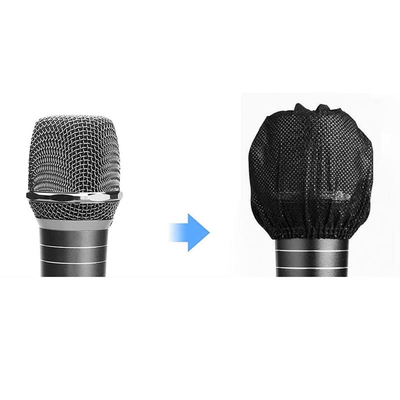 Housse de Microphone jetable, 300 pièces, protection contre le vent pour Microphone karaoké portable