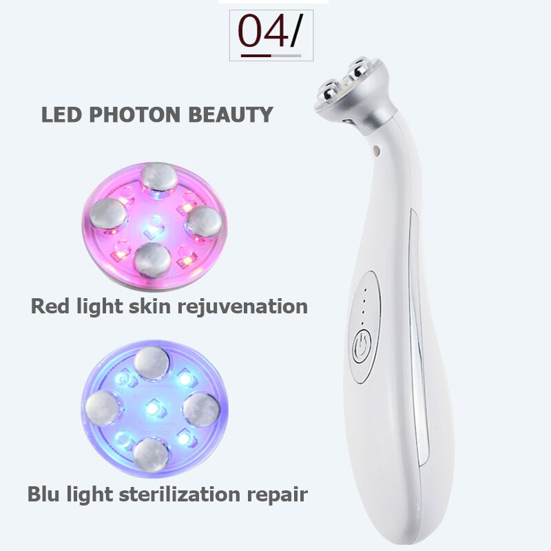 Mini Electric Eye Massager Facial Care Vibration EMS Eye Care Anti Wrinkles Dark Circle Removal Face Lifting Tightening Device