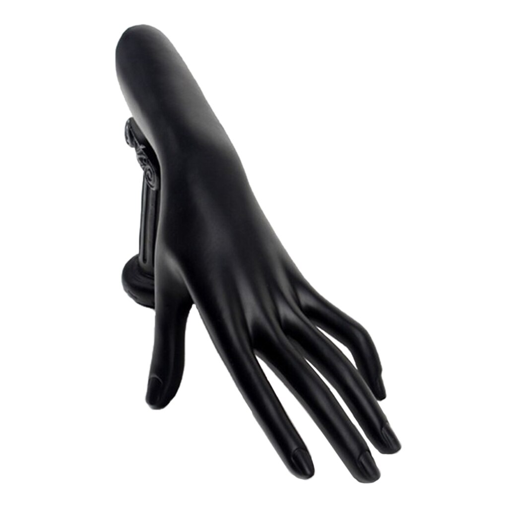 Mannequin hand sieraden armband bangle ring handschoenen horloge display standaard rek: Zwart