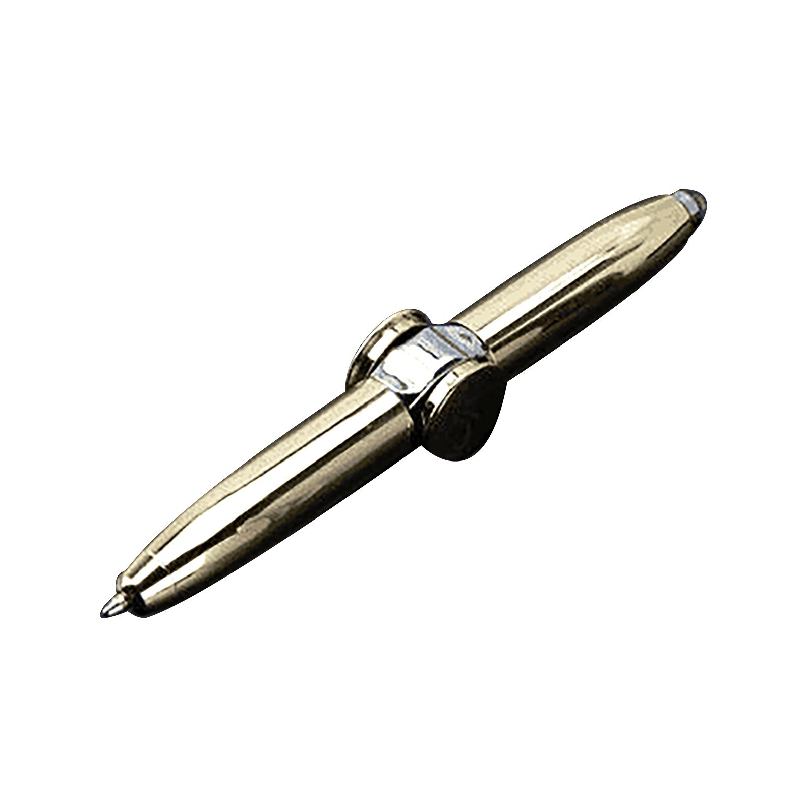 Giroscopio de descompresión giratorio LED multifunción Bolígrafo de Metal descomprimir la pluma giratoria, bolígrafo de descompresión: GD