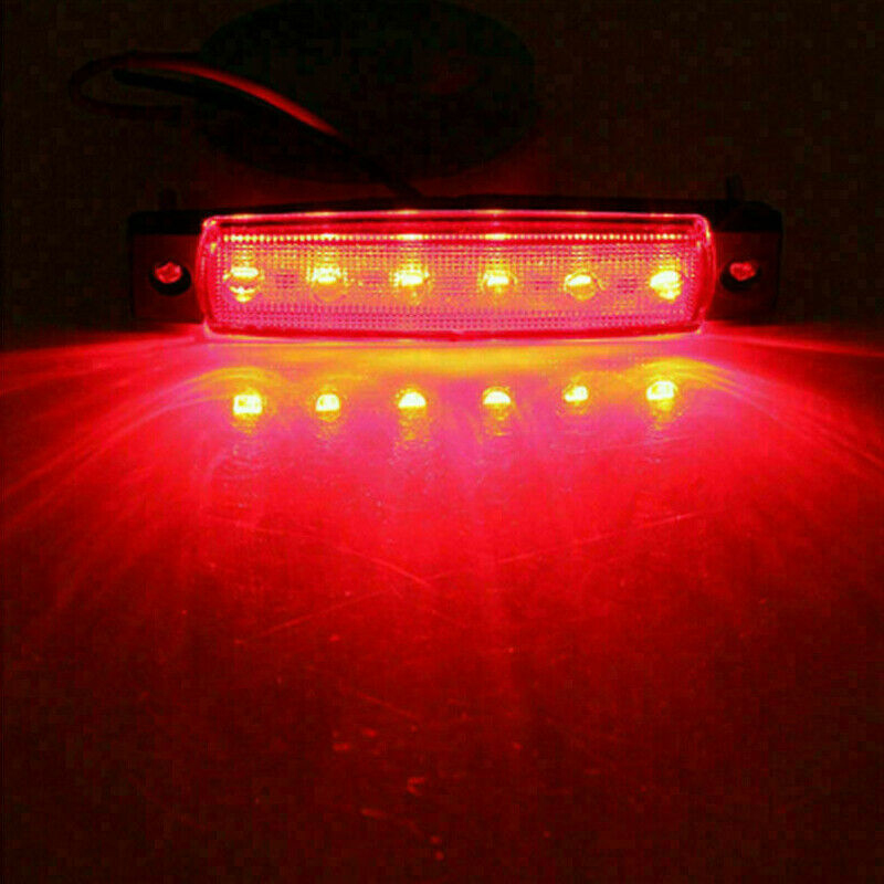 4Pcs Red Green Boat Navigation LED Lights Stern Lights Boats Starboard Light 12V
