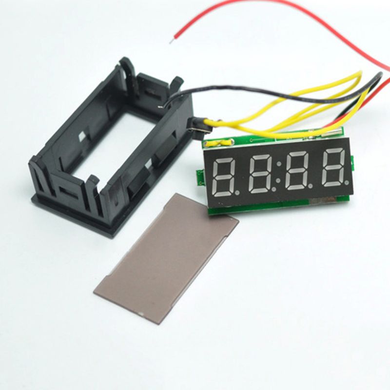 DIY Vehicle Electronic Clock Car Motorcycle Time Display Module Power-off Memory