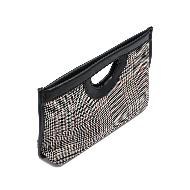 Vintage kleine katoenen damestassen merk dames handtassen geruite dames schoudertas geruite dames crossbody tas geheel