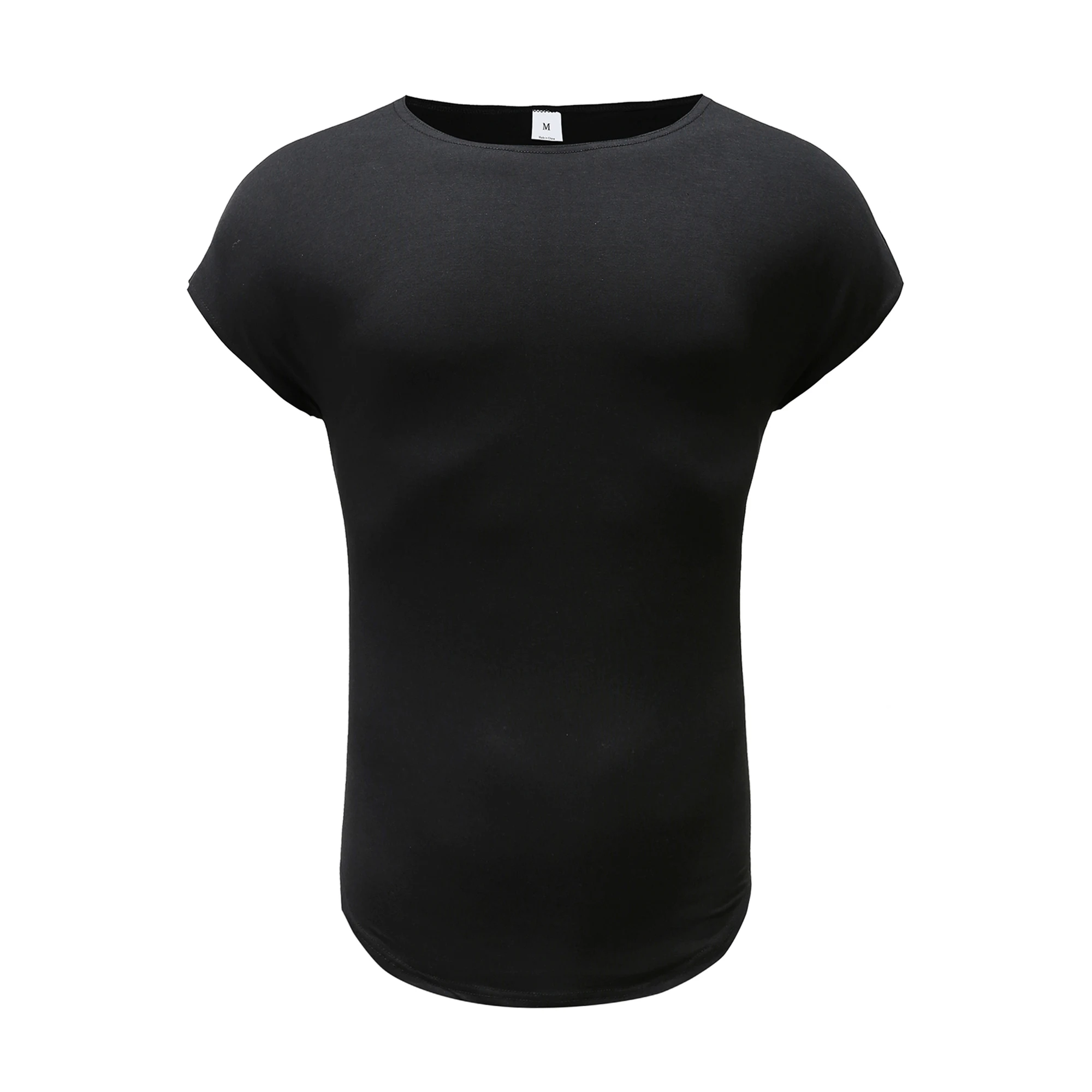 Enfärgade fitnesskläder herr casual hiphop bomullsvästar slim fit ärmlösa andningsbara skjortor gym bodybuilding muskeltröjor