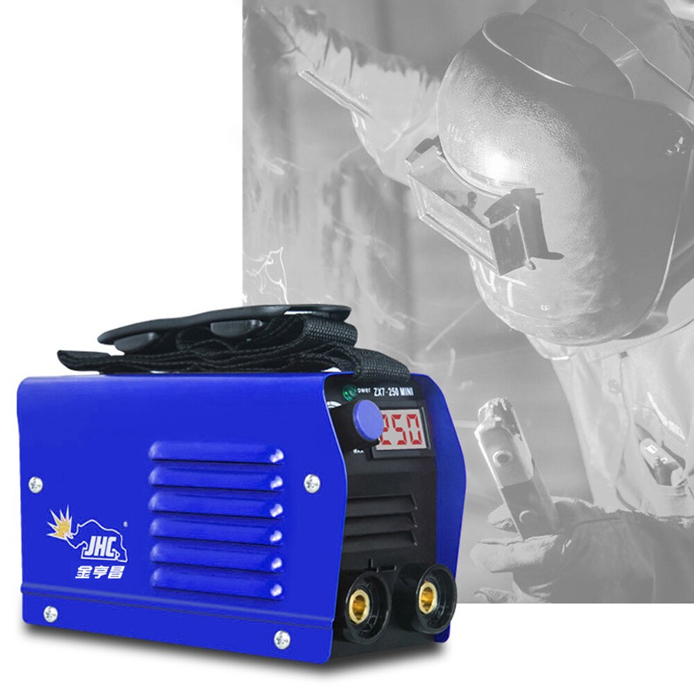 Mini Electric Welding Machine Adjustable Portable Household IGBT Welding Machine Digital Soldering Equipment LED Display ZX7-250