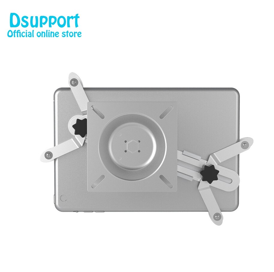 2 in 1 Tablet Wall Mount Stand Aluminium Schermhouder Universele 8-12 inch Tablets Beugel en smartphone meer dan 3,5''