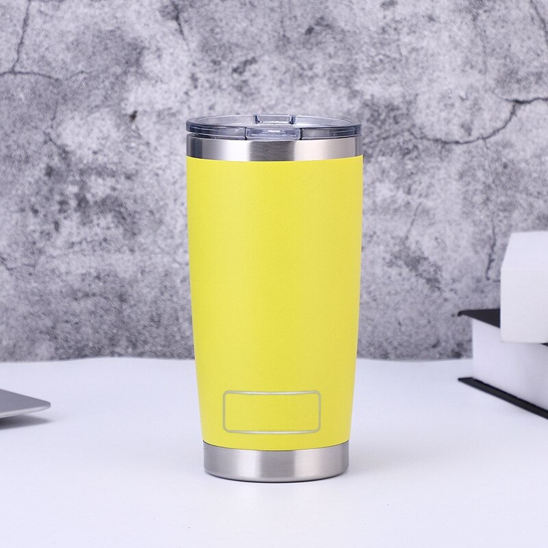 20 unzen Reise Becher Yetys Eis Tasse Becher 304 Edelstahl Doppel Zauberstab Vakuum Isolierte Kaffee Becher Wasser Flasche Termos termica: A5 20oz