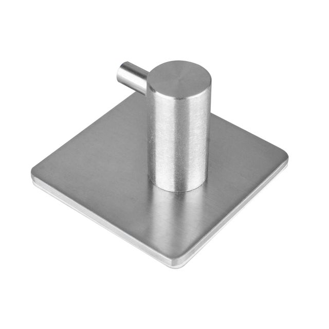 1PC 3M Self Adhesive Stainless Steel Hooks Waterproof Wall Hook Clothes Coat Hat Hanger Kitchen Bathroom Towel Hooks Storage