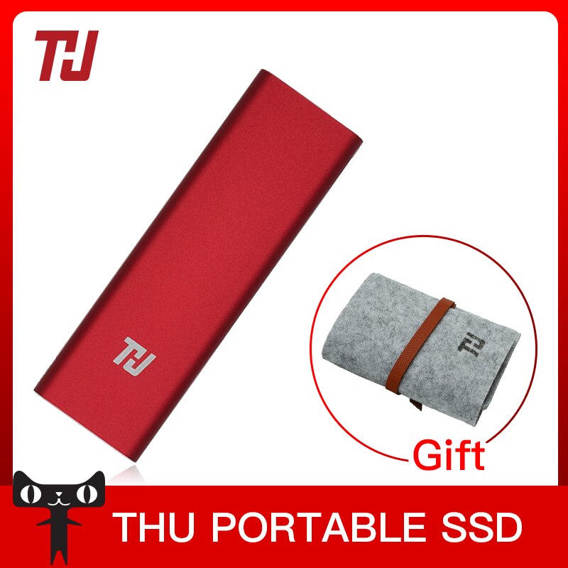 THU HD boîte numérique support pour disque dur Mobile paquet sac en feutre pour produits numériques