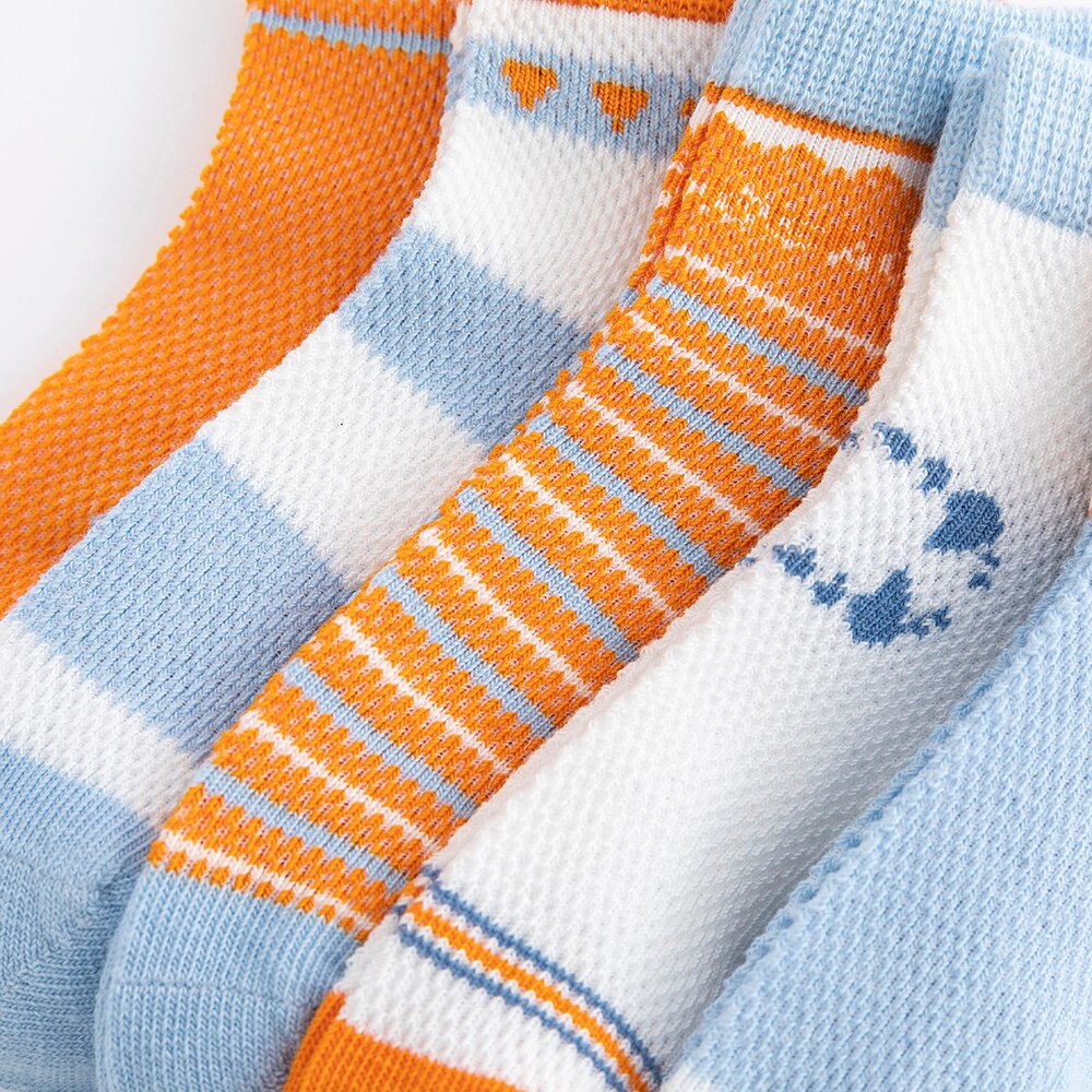 5 Paare/los Baby Socken Sommer Frühjahr Neue Baumwolle freundlicher Socken Dünne Mädchen mädchen Nette Reizende Karikatur Socken