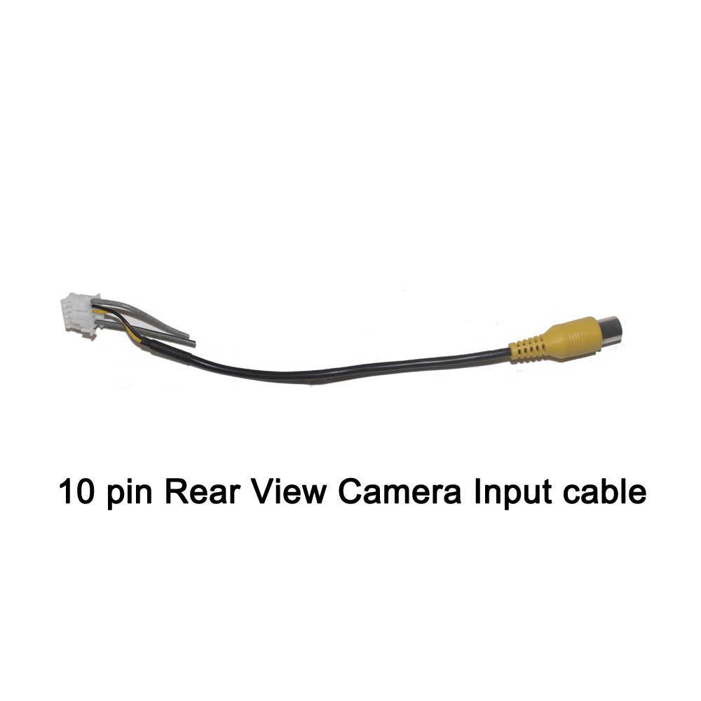 20 P enchufe Radio estéreo para coche salida RCA arnés de cables auxiliar adaptador de conector de cableado cable subwoofer ranura para tarjeta SIM 4G cable de radio para coche: Naranja