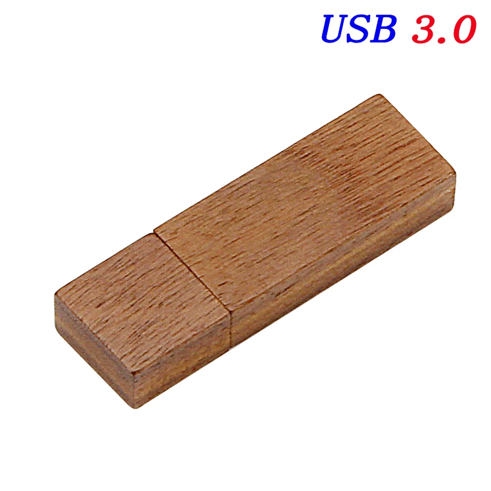 Snelle usb 3.0 flashdrive 128gb fotoalbum houten doos gratis logo op maat fotografie bruiloft jubileum externe: Zwart / 32gb