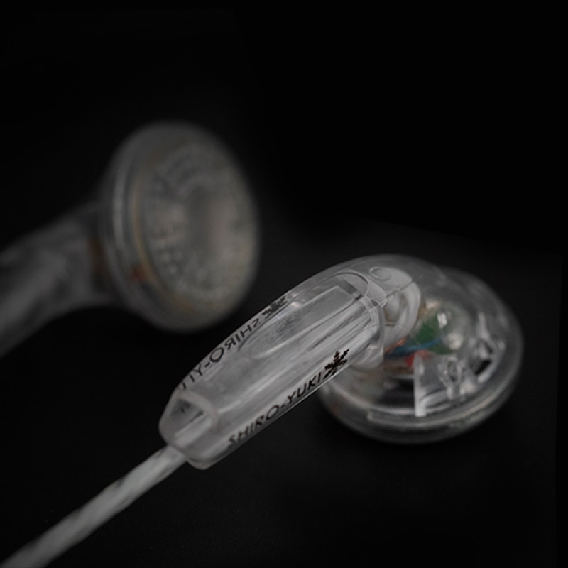Moondrop ShiroYuki White Snow HiFi Dynamic Earbuds Line Type Earphones