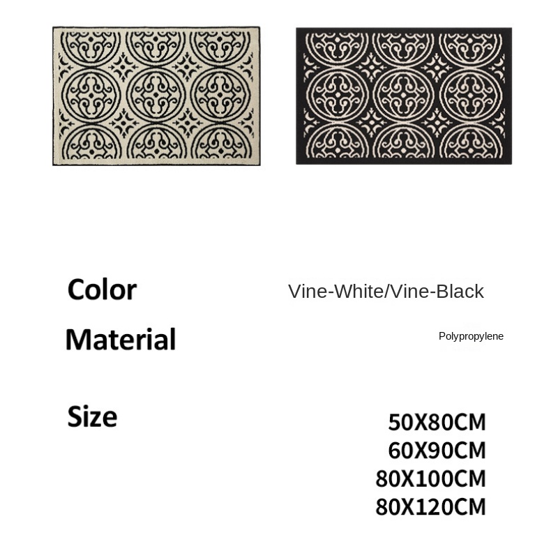 Luxe Woonkamer Tapijt Bad Anti Slip En Waterabsorptie Vloermat Slijtvaste Ingang Balkon Deur Mat Slaapkamer Tapijt