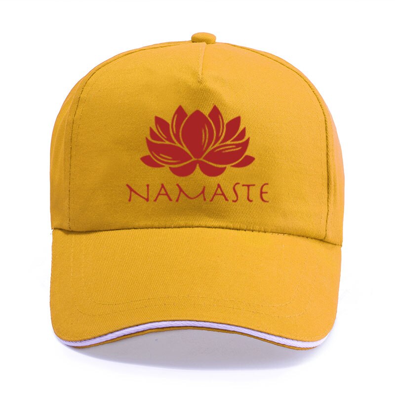 2020 Nuova Estate Namaste Stampa Berretto da Baseball Unisex Degli Uomini Delle Donne di Cotone Papà Cappello Cappelli di Snapback Trucker Cap Sole-Cappelli: 18