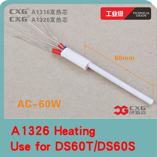 A-BF CXG 90W Heating Element A1329 Heater Thermostatic Electric Soldering Iron For DS90T DS90S GS90D: A1326-60w