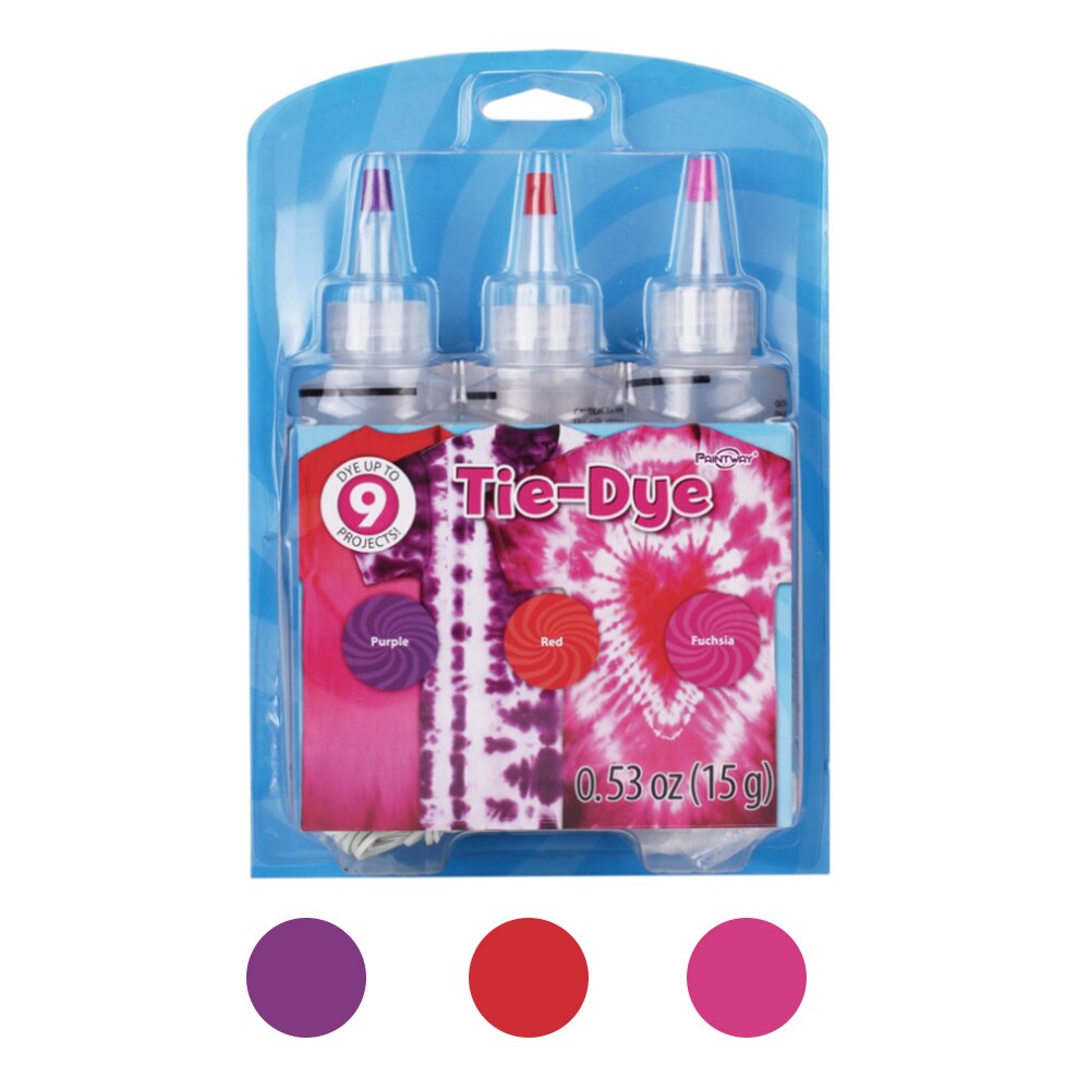 5 färger tie-dye kit bomull linne kläder färgämnen giftfri diy dye kit färg färger kläder för färgämnen målning verktyg: 3 st 1