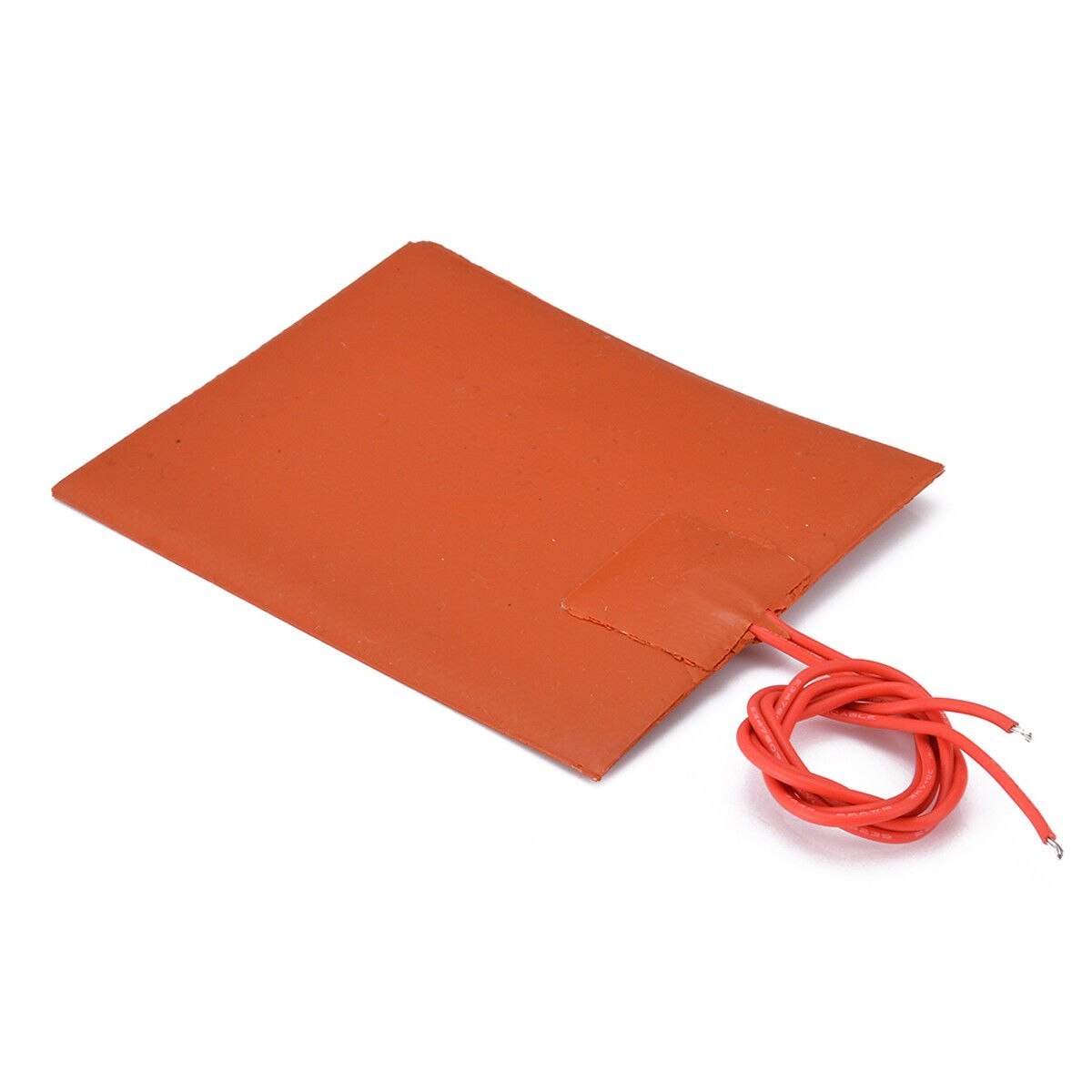 12V DC 80x100mm 20W Flexible Waterproof Silicon Silicone Rubber Heater Bed Heating Pad for 3D Printer Heater