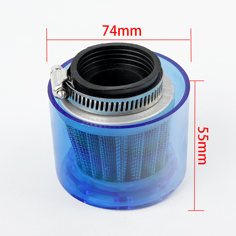 Filtre à Air pour moto, coude coude/Stright 35mm 38mm, filtre à Air pour moto 50cc-250cc ATV Pit Dirt Bike, anti-éclaboussures