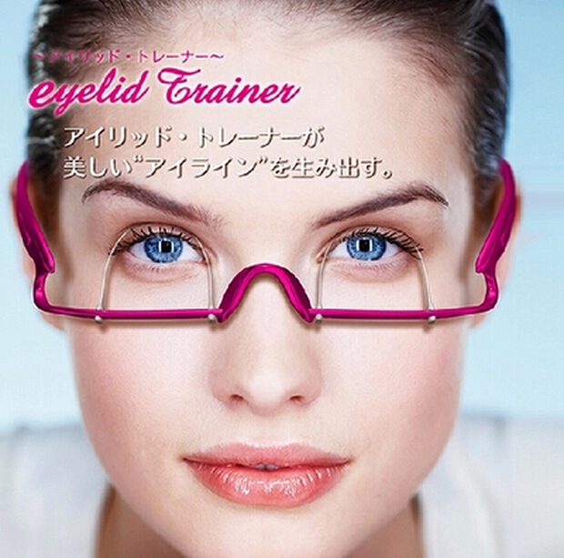 Popular Double Eyelid Trainer Double Fold Eyelid Sticker Exercise Molding Artifact Glasses Training Eyelid Lift Shaper