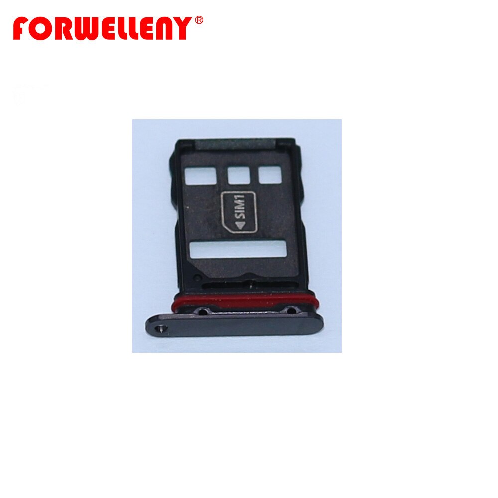 Dla huawei kumpel30 zawodowiec kumpel 30 zawodowiec uchwyt na karty mikro Sim adapter na tace czarny niebieski złoty: czarny