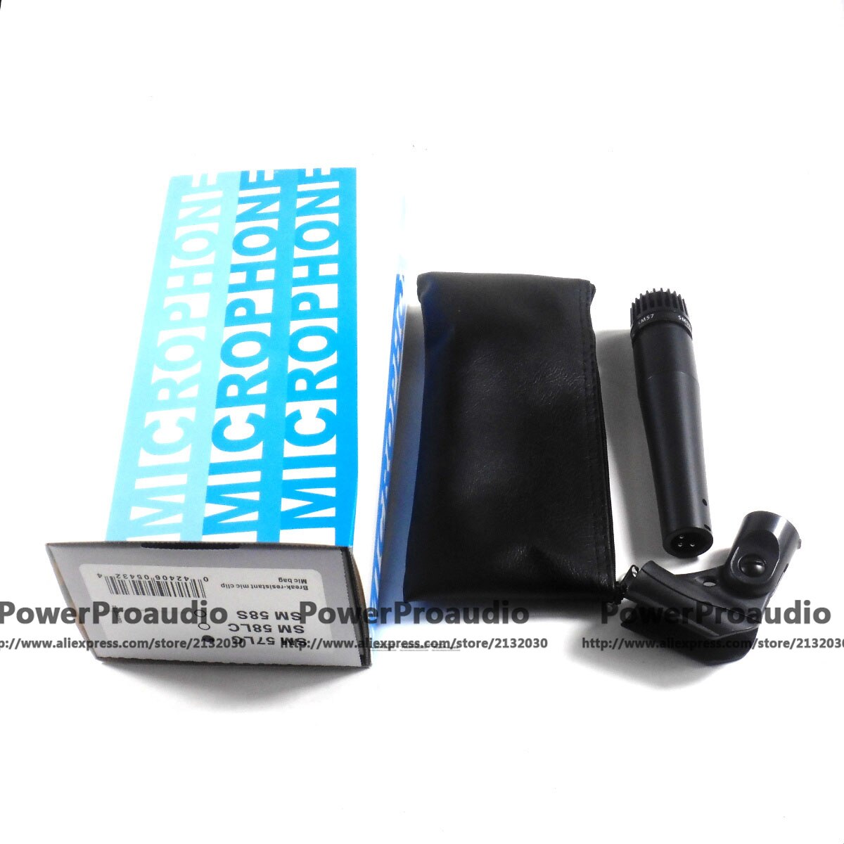 Heavy pipe Unidirectional Cardioid Legendary Dynamic Vocal Wired Microphone For SM57 SM 57 57LC PC Handheld Karaoke Mic Mike